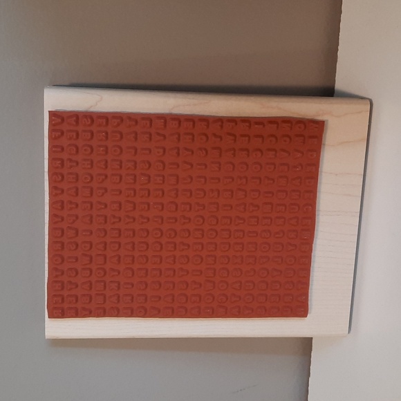 Word Search Background stamp - Picture 2 of 4